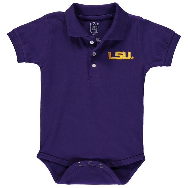 Body violet LSU Tigers Polo pour bébé