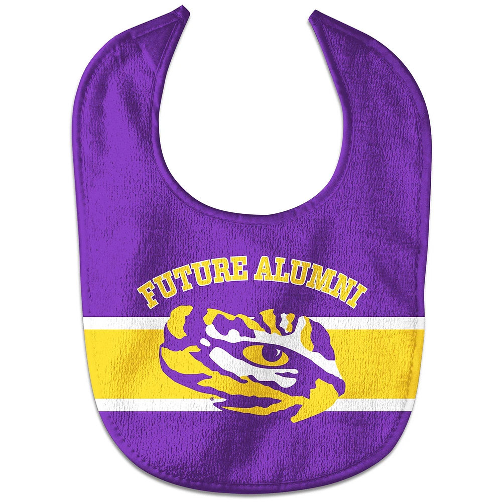 Bavoir WinCraft LSU Tigers Future Alumni All-Pro pour bébé