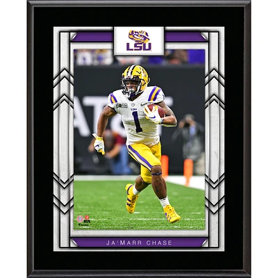 Ja'Marr Chase LSU Tigers 10.5" x 13" Sublimated Player Plaque
