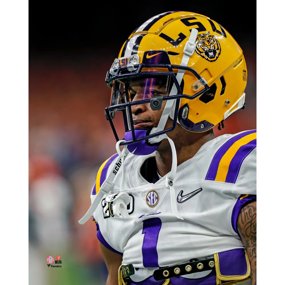 Lids Ja'Marr Chase LSU Tigers Fanatics Authentic Unsigned Close Up  Photograph