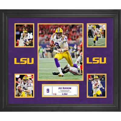 Lids Joe Burrow Cincinnati Bengals Fanatics Authentic Framed 15 x 17  Stitched Stars Collage