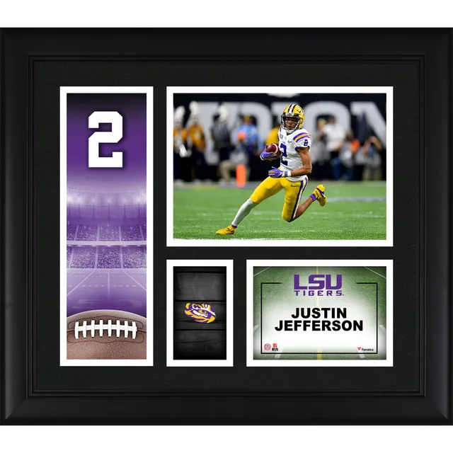 Justin Jefferson Replica White Men's LSU Tigers Football Jersey - LSU Store