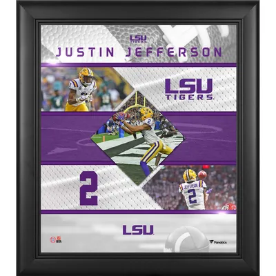 Justin Jefferson Minnesota Vikings Framed 15 x 17 Incredible Catch Collage