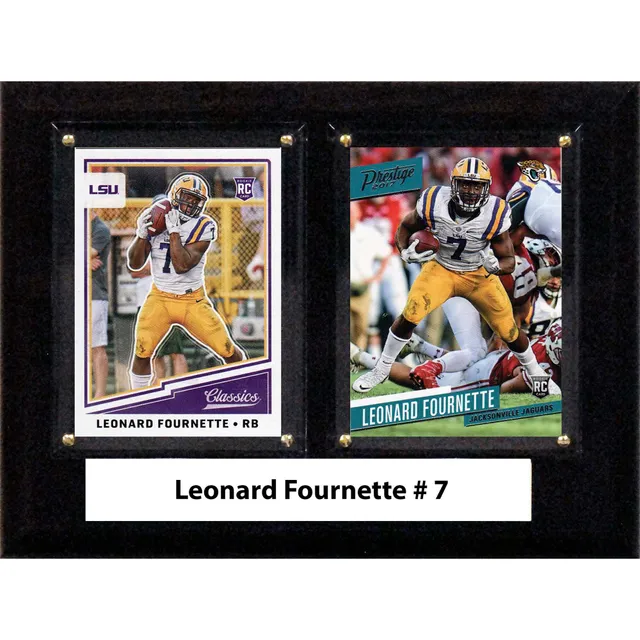 Leonard Fournette LSU Tigers Autographed White Nike Limited Jersey