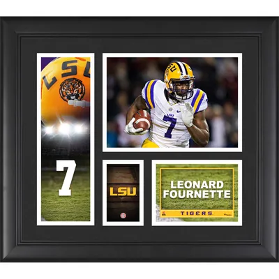 Lids Justin Jefferson LSU Tigers Fanatics Authentic Framed 15 x 17 Player  Core Collage