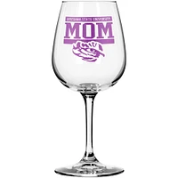 Tigres LSU 11 oz. Verre à vin à pied Team Mom