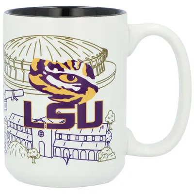 LSU Tigers 15oz. Campus Line Art Mug