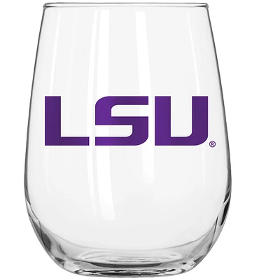 Verre à boisson incurvé de 16 oz pour le jour du match des LSU Tigers