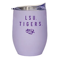 LSU Tigers 16oz. Lavender Soft Touch Curved Tumbler