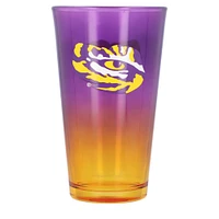 Tigres LSU 16oz. Verre à pinte ombré