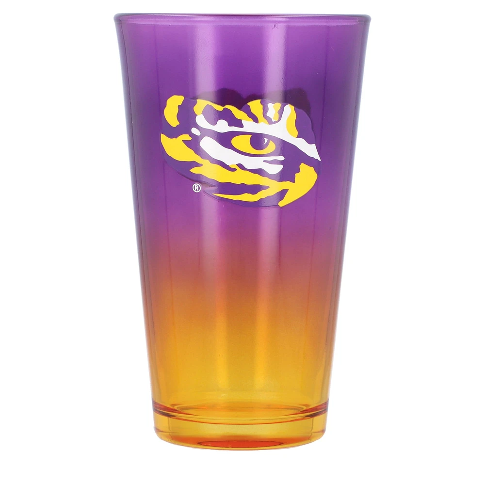 LSU Tigers 16oz. Ombre Pint Glass