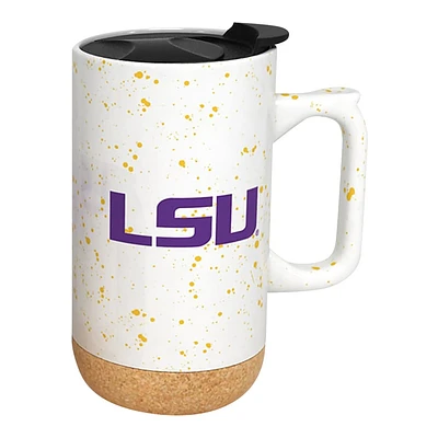 Tigres LSU 18oz. Tasse en liège moucheté