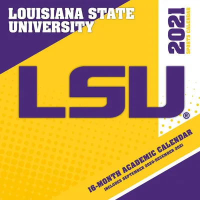 LSU Tigers 2021 Wall Calendar