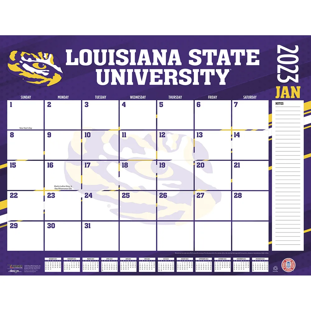 Lids LSU Tigers 2023 Desk Calendar | The Shops at Willow Bend