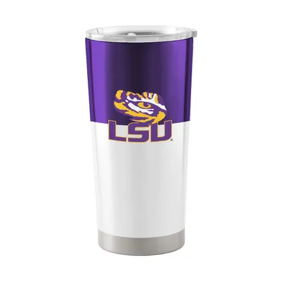 LSU Tigers 20oz. Colorblock Stainless Tumbler