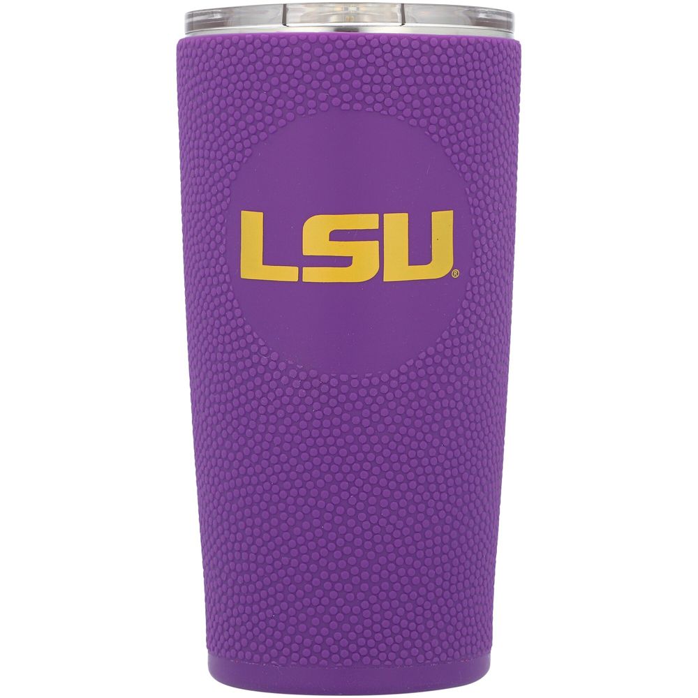 LSU Tigers 20oz. Stainless Steel with Silicone Wrap Tumbler