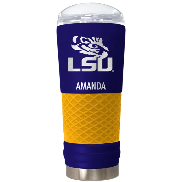 Lids LSU Tigers 24oz. Personalized Rose Gold Draft Tumbler