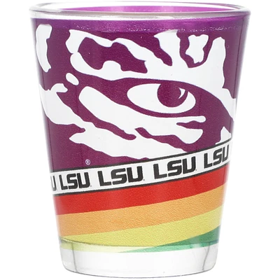 Tigres LSU 2 oz. Verre à liqueur Pride Collector