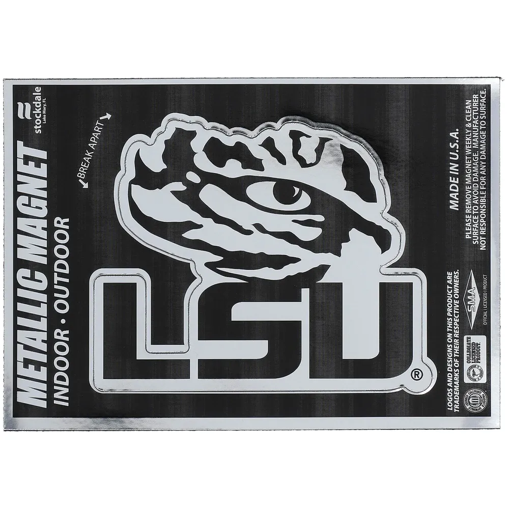 lsu football logo black and white