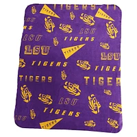 Couverture polaire classique LSU Tigers 50" x 60"