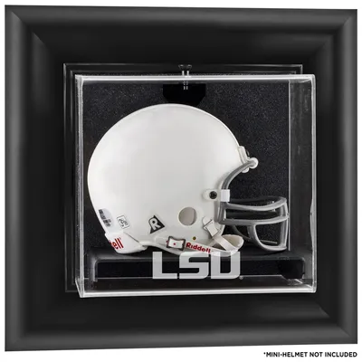 LSU Tigers Fanatics Authentic Black Framed Wall Mounted Mini Helmet Display Case