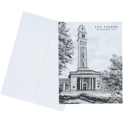 LSU Tigers Campus Note Cards