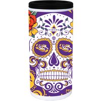 LSU Tigers Dia Stainless Steel 12oz. Slim Can Cooler