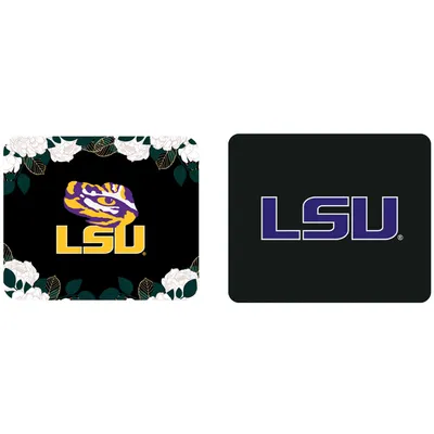 LSU Tigers Floral Mousepad 2-Pack