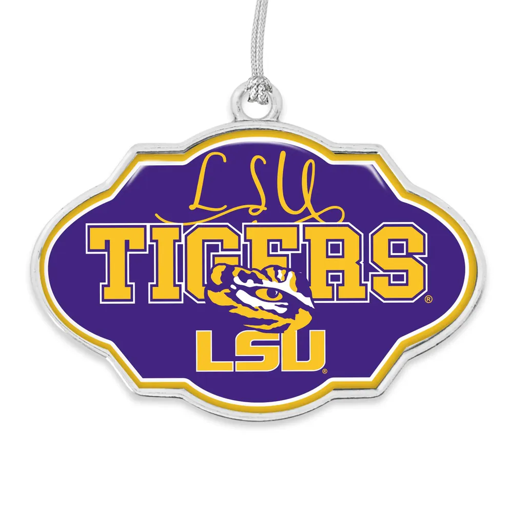 LSU Tigers Frame Holiday Ornament