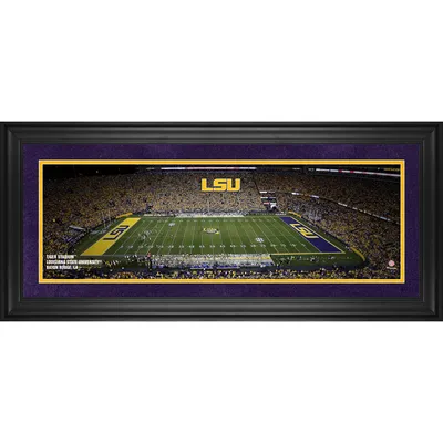 LSU Tigers Fanatics Authentic Framed 10" x 30" Tiger Stadium Panoramic Photograph