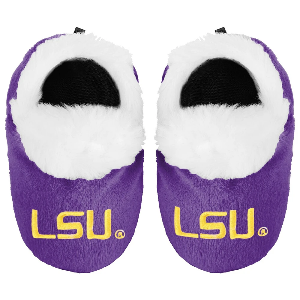 LSU Tigers Infant Bootie Slippers - Purple