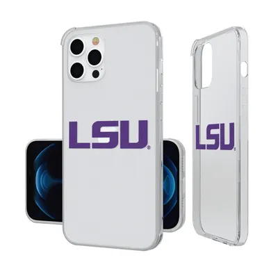 LSU Tigers iPhone Insignia Design Clear Case