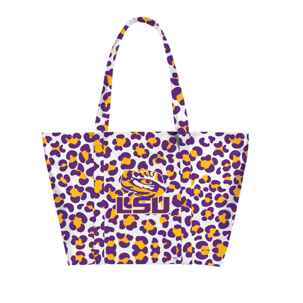 LSU Tigers Leopard Weekender Tote Bag