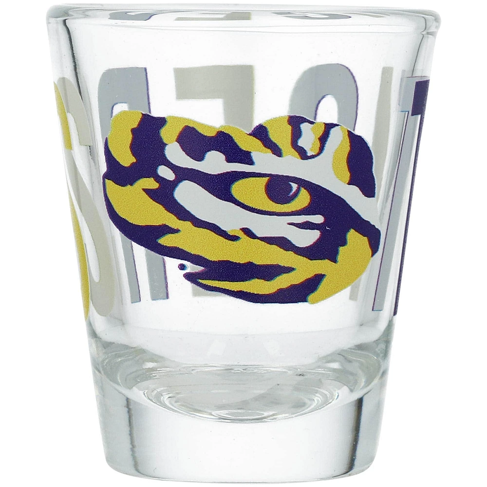 LSU Tigers Heures supplémentaires 2 oz. Verre à liqueur