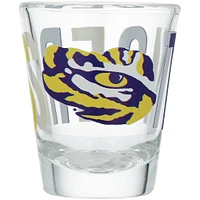 LSU Tigers Heures supplémentaires 2 oz. Verre à liqueur