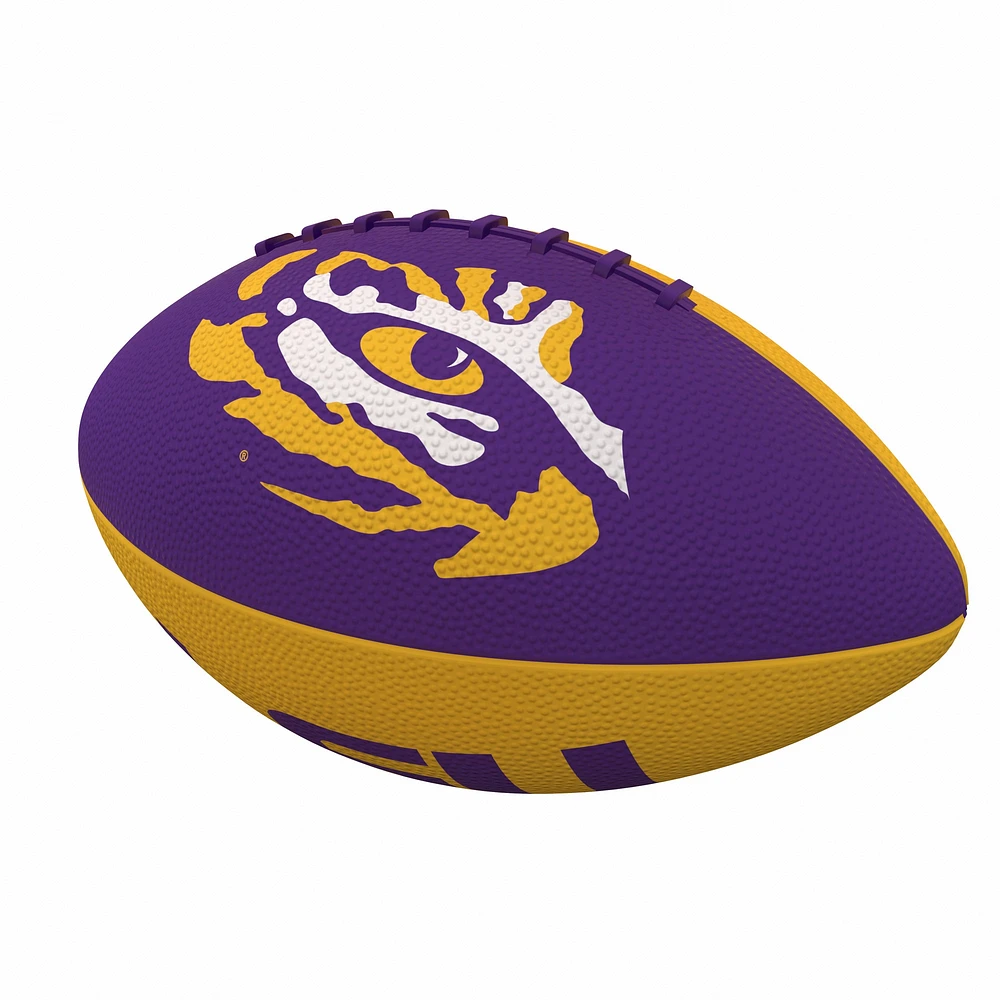 Ballon de football junior avec logo Pinwheel des Tigers de LSU