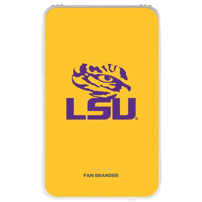 LSU Tigers Solid Design 10,000 mAh Portable Power Pack