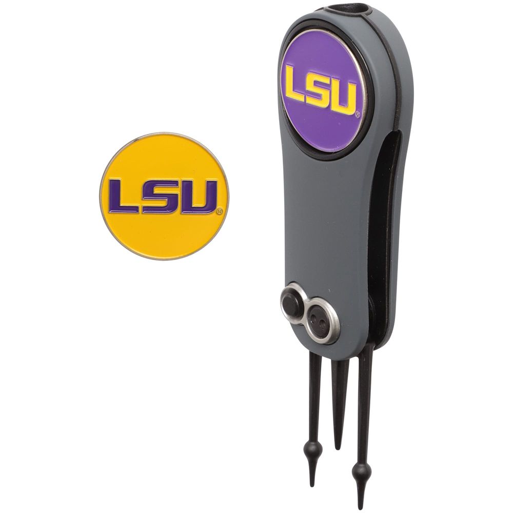 LSU Tigers Switchblade Repair Tool & Two Ball Markers