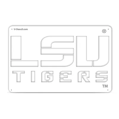 LSU Tigers Tailgater Stencil