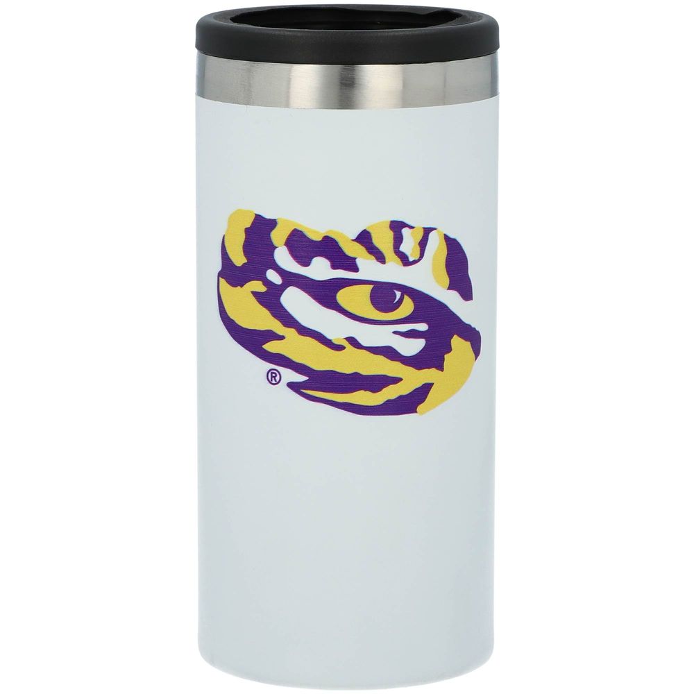 LSU Tigers Team Logo 12oz. Slim Can Holder