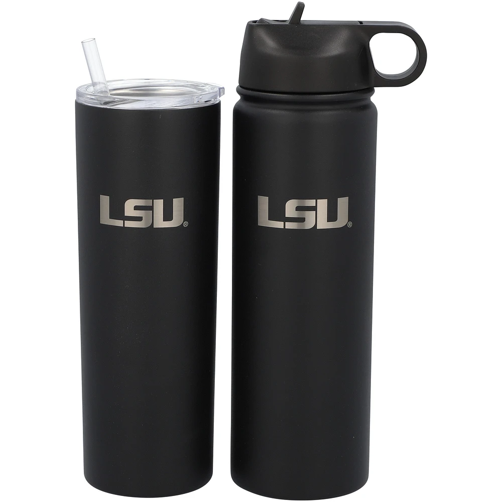 LSU Tigers Tumbler and Bottle Gift Set