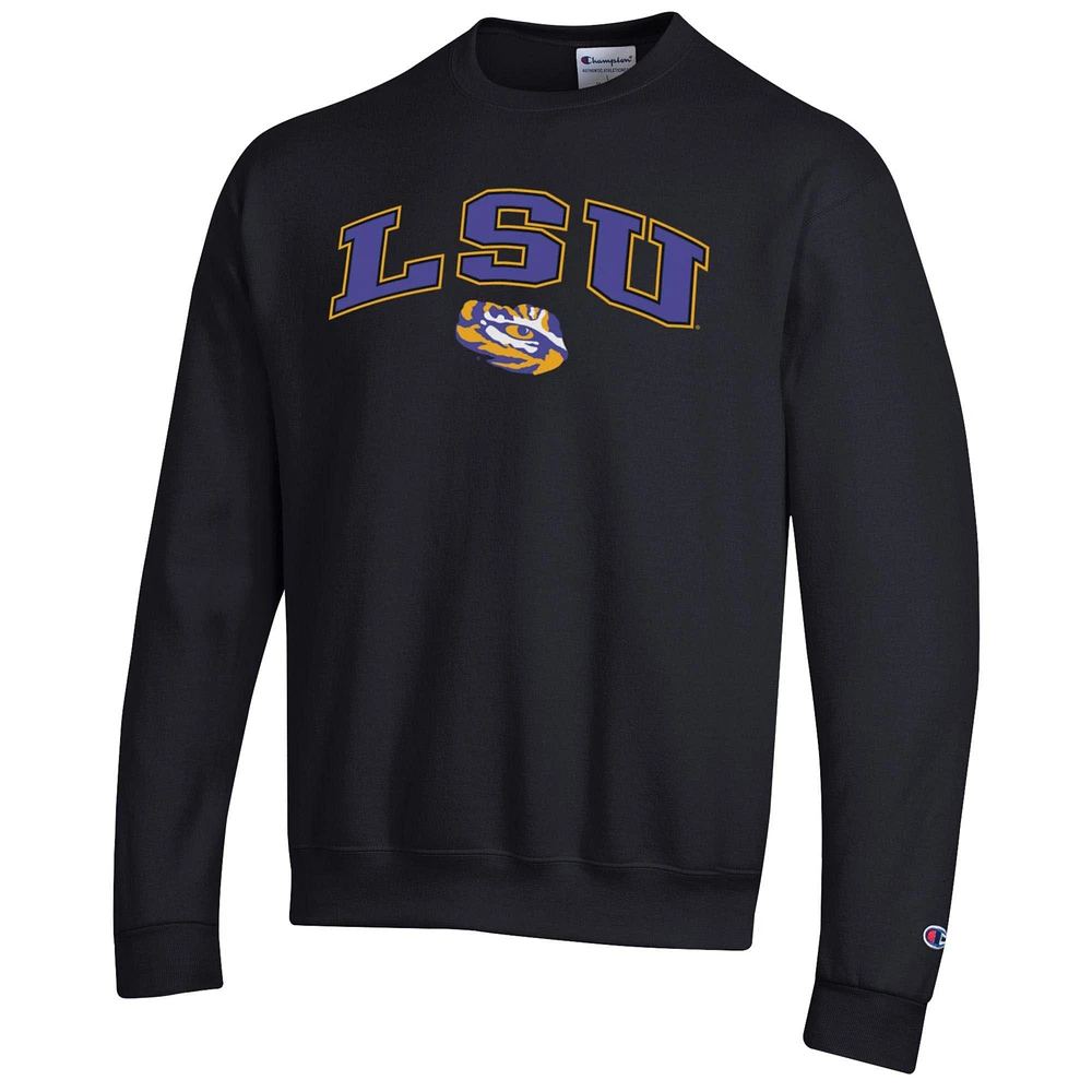 Sweat-shirt à enfiler avec logo Arch Over Champion LSU Tigers pour homme