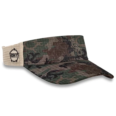 Men's Top of the World  Camo LSU Tigers OHT Military Appreciation Summer Adjustable Visor
