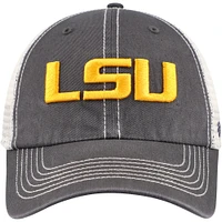 Casquette Snapback '47 Charcoal LSU Tigers Trawler Trucker pour hommes