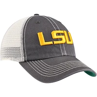 Casquette Snapback '47 Charcoal LSU Tigers Trawler Trucker pour hommes
