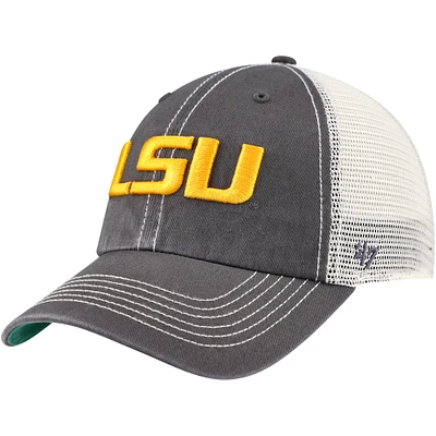 Casquette Snapback '47 Charcoal LSU Tigers Trawler Trucker pour hommes