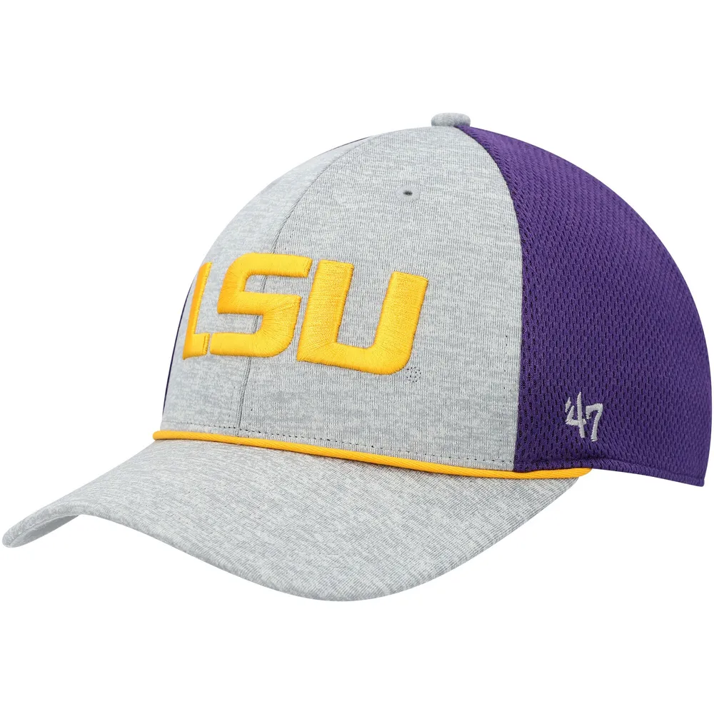 Nike / Men's LSU Tigers Purple Fitted Baseball Hat