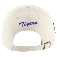 Casquette ajustable '47 Kaki LSU Tigers Clubhouse Faber Clean Up pour hommes