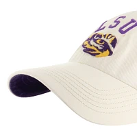 Casquette ajustable '47 Kaki LSU Tigers Clubhouse Faber Clean Up pour hommes