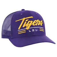 Men's '47 Purple LSU Tigers Garner Trucker Adjustable Hat